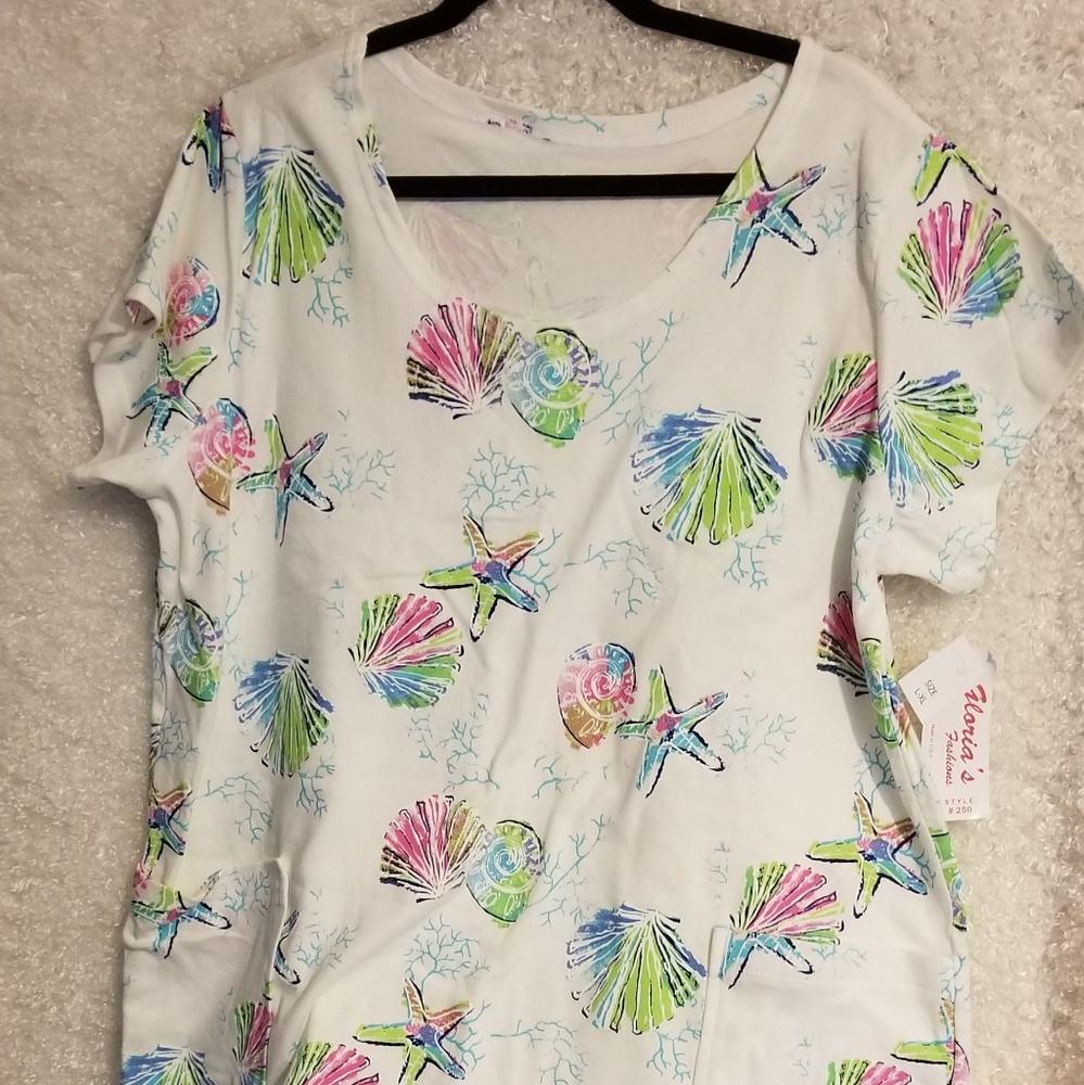 Dress xlarge as beach cover up.
